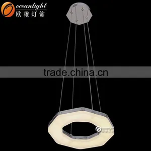 Circle Hexagon Lights Pendant Lustre Acrylic Pendant Lamp OXD7007-L thumbnail-3