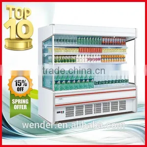 2M Commercial Supermarket Open Chiller Display thumbnail-1