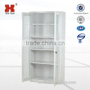 Xinhui Office Furniture Use Swing Door Steel Cupboard ,metal File Cabinet,glass Door Cabinet thumbnail-6