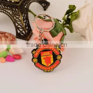Football Club Soft Pvc Keychain Pvc Rubber Key Chain thumbnail-4