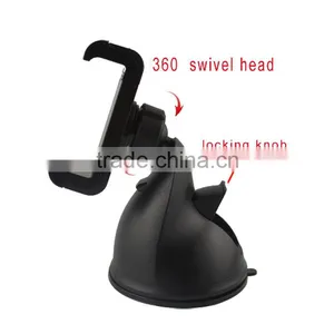Lazy Man Windsheild Mount Holder Rotating Function Clip Design Sucker Cup Phone Stand thumbnail-4