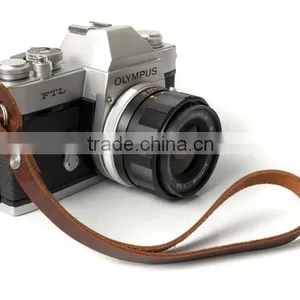 Boshiho Leather Safety Belt Strap Protective Camera Hand Strap Leather Camera Wrist Strap thumbnail-1
