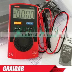 Pocket Size Type Digital Multimeters UNI-T UT120B Super Slim Meter Handheld Digital Multimeters Mini Digital ac dc Voltmeter thumbnail-4