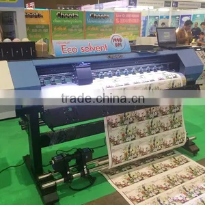 2015 Hot Selling Water Based Type Inkjet Printers for Vinyl Sticker/flex Banner/soft Film thumbnail-3