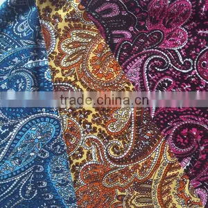 Indian Style Printed Rayon Fabric thumbnail-2