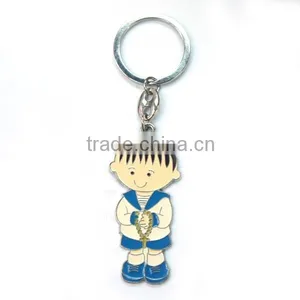 Hot Sale Angel Shape Metal Keychain Ring , Nice Metal Keychain,praying Angel Keychain thumbnail-1