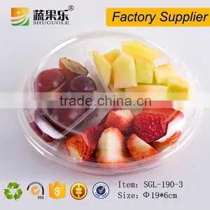 Disposable Plastic Fresh Fruit Salad Packaging Container thumbnail-5