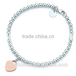 Good Quality Girls Jewelry Metal Bracelet Bracelets With Crystal thumbnail-2
