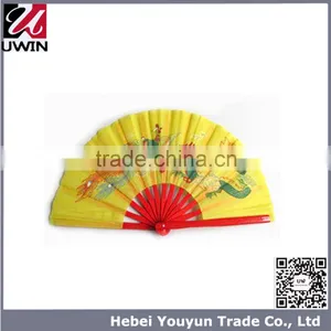 High Quality Chinese Traditional Bamboo Fan, Tai Chi Fan, Kungfu Fan thumbnail-1