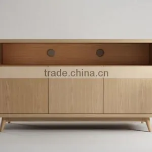 TV Cabinet Three Doors - Indonesia Teak Wood Furniture Manufacturer thumbnail-1