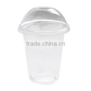 120z Sweet Disposable Plastic Cup With Plastic Lid for Milk/pudding (CWP-105) thumbnail-1