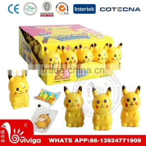 2g Sweet China Cheap Bubble Gum Pikachu Candy thumbnail-1