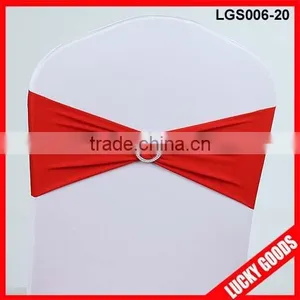 Wedding Decorative Cheap Purple Chair Bands Wholesale thumbnail-4