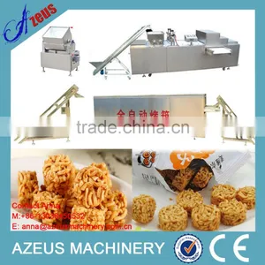 Automatic Fried Noodle Snack Machinery With Different Shapes and Flavors thumbnail-1