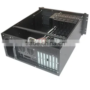 4U Rack Mount 6 Bays Driver 0.8mm Thickness 19 Inch Server Cases 550mm Length thumbnail-2