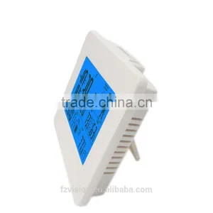 Radio Controlled Clock Wireless RF RCC Weather Station Clock WIFI Thermo Hygrometer With Two Sensors thumbnail-3