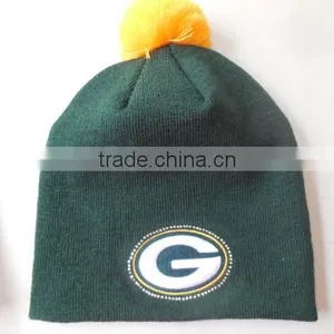 Knitted Football Caps Men's Sport Beanie thumbnail-1