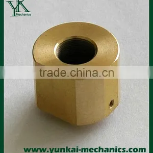 Automatic Lathe Machining Flanged Brass/copper/bronze Bushing Sleeve Bush thumbnail-3