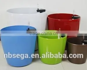 Garden FlowerPot With Water Level Indicator thumbnail-2