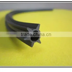 Black High Wear-resistant TPR Door Seal Strip thumbnail-1