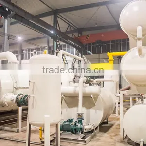 High Output Continuous Waste Tyre Pyrolysis Plant for Tire Recycling Machine thumbnail-2