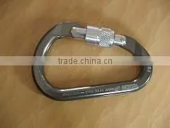 COLORED SAFETY ALUMINIUM CARABINER HOOK thumbnail-1