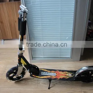 Double Suspension Kick Scooter 200mm PU Large Wheels Adult Kick Scooter thumbnail-1