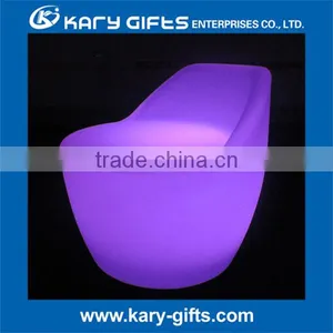 New Develop Lighted Casino Furniture Led Lucite Bar Chair thumbnail-1
