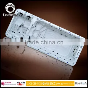 Fiberglass Swimming Pool Make of Acrylic Spa Swimming Pool With Massage Jets thumbnail-4