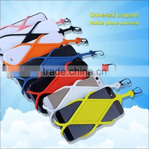 New Arrive Silicone Cute BackStrap Phone Protector and Wallet thumbnail-1