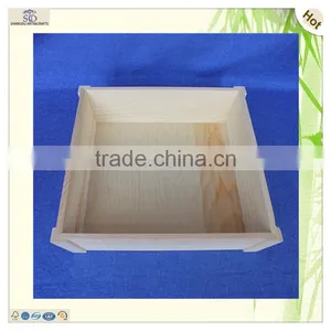 Customized Vegetable Fruits Storage Serving Plain Wood Tray thumbnail-2