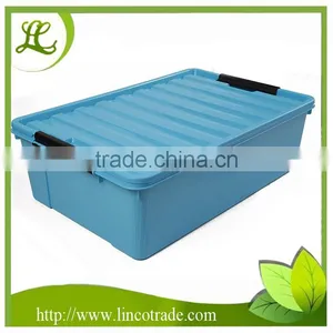 Homeware Plastic Toys Storage Box With Lock thumbnail-2