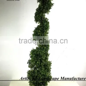 SJLJ013716 Artificial Potted Plant Fake Plastic Topiary Tree for Garden Home Decoration thumbnail-5
