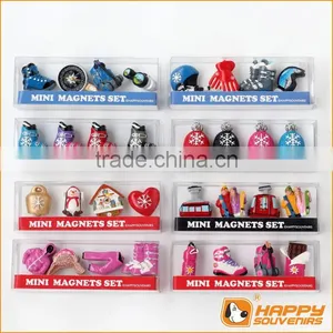 Souvenir Fridge Magnet 3D Skiing Suit High Quality Custom Promotional Item thumbnail-1