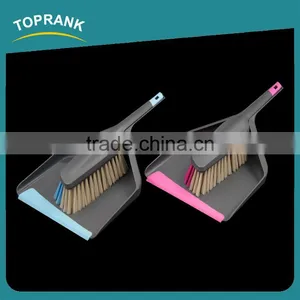 Toprank Best-selling Factory Design Household Plastic Cleaning Set Mini Broom Dustpan With Brush Set thumbnail-1
