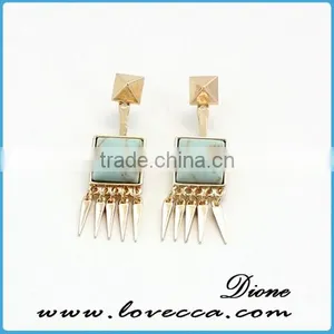 Latest Design Fashion Pearl Drop Earring For Ladies thumbnail-5