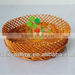 Handmade Wicker Empty Food Fruit Basket thumbnail-4