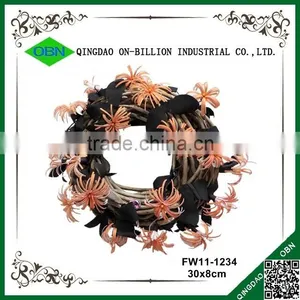 Christmas Wicker Wreath Wholesale thumbnail-1