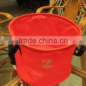 New Camping Sink Round Foldable Bucket 98015 Water Barrel thumbnail-1