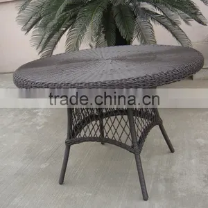 4 Seat Perfect Round Garden Dining Set Outdoor Table thumbnail-3