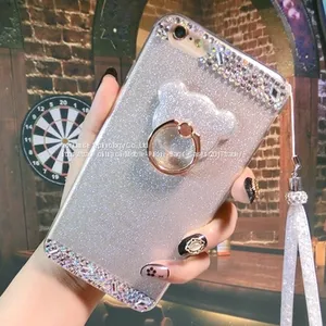 Diamond Cell Phone Back Cover Silicone Mobile Phone Cases for IPhone7/7Plus/6/6s/6plus/6splus Soft Tpu Shell Housing thumbnail-4
