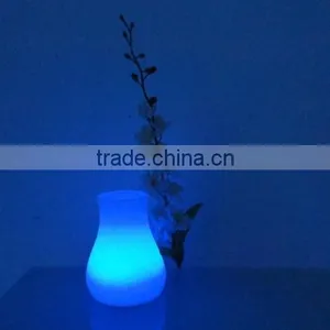 Environmental Protection PE Warm RGB Light Plastic Waterproof LED Table Lamp/lantern thumbnail-2