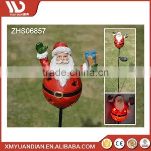 2017 Trending Products Personalized Light Christmas Gift Outdoor Ornaments Snowman Garden Stake thumbnail-4