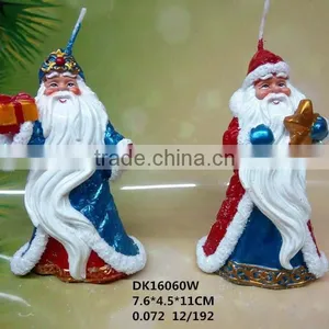 Handmade Non-scented Santa Claus Christmas Candle thumbnail-2