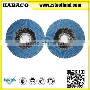 115mm Zinc Oxide Abrasive Flap Disc thumbnail-1
