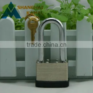 Laminated Steel Pin Tumbler Padlock 2 Keys Metal Heavy Duty thumbnail-1