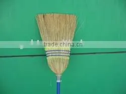 Natural Remove Steel Handle Grass Corn Broom thumbnail-1