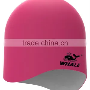 New Fashional 3D Shape Reversible 100% Silicone Dome Swim Cap (CAP-1800) thumbnail-2