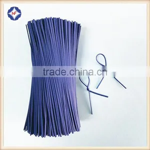 Factory Supply Toy Packaging Single Wire Plastic Bingding Ties thumbnail-2