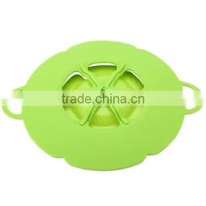 Newest Kitchen Tools Silicone Lid Spill Stopper Lids Cover Lid For Pan thumbnail-3